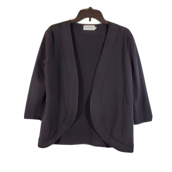Nommo Blazer Cardigan Black Sz M - Picture 1 of 7